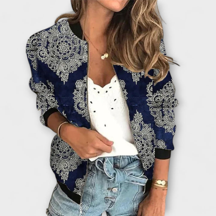 Ashcroft | Aurora Printed Zip Jacket