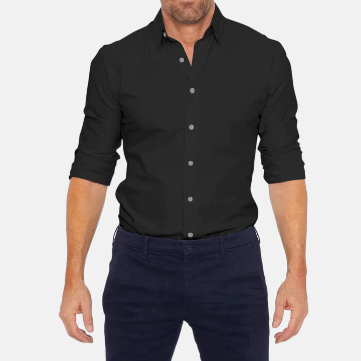 Ashcroft | Rodolfo Zip-Up Shirt