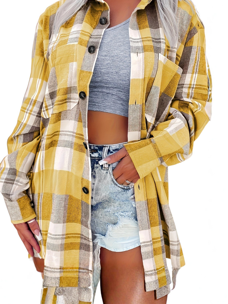 Ashcroft | Checked Long Sleeve Summer Shirt
