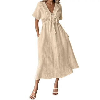 Ashcroft Relaxed V-Neck Maxi Dress – view 2