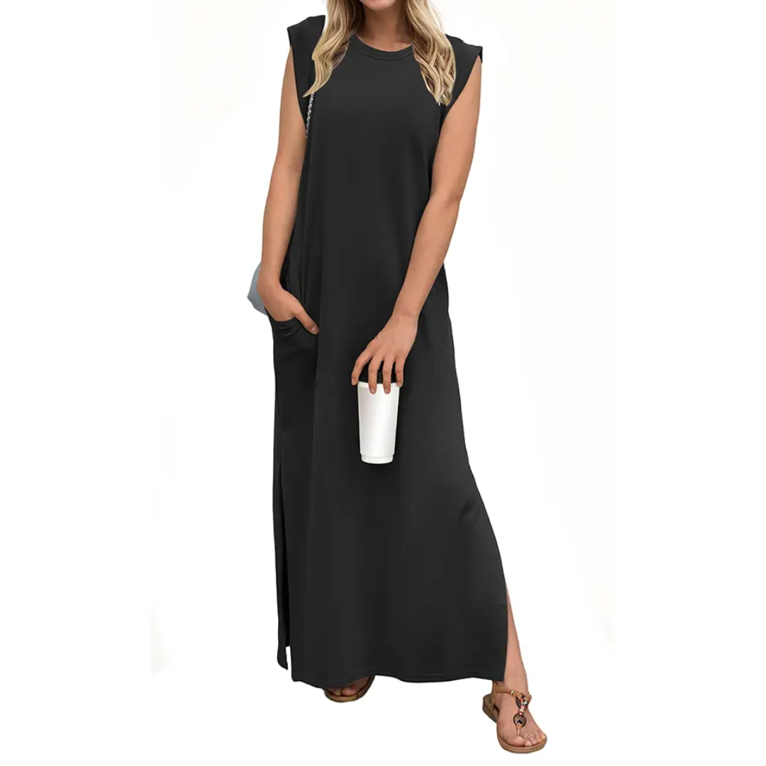 Ashcroft Breezy Split Pocket Maxi Dress