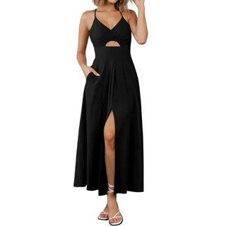 Ashcroft Sleeveless Spaghetti Strap Summer Maxi Dress – view 3