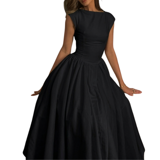 Ashcroft Chic Bardot Backless Maxi Dress