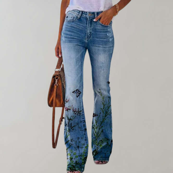 Ashcroft | High-Waisted Flared Jeans