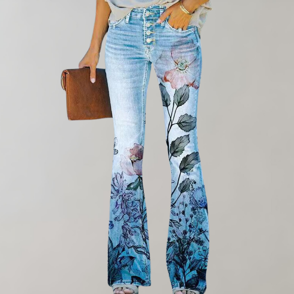 Ashcroft | High-Waisted Flared Jeans
