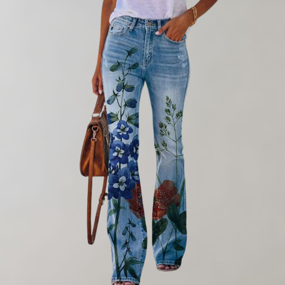 Ashcroft | High-Waisted Flared Jeans
