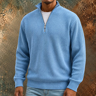 Jan | Long-Sleeve Half-Zip Jumper