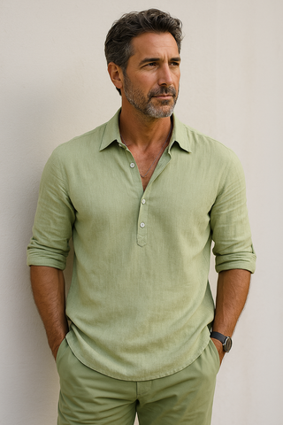 Ashcroft | Classic Shirt in Linen