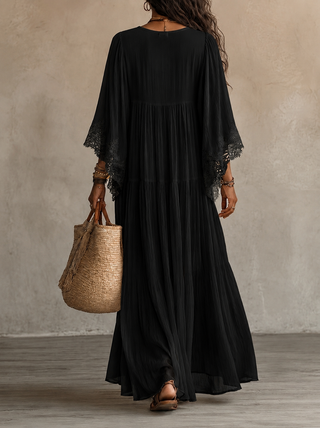 Ashcroft | Chiffon Lace Maxi Dress