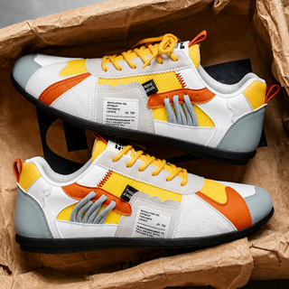 Ashcroft | Retro Colour Block Trainers