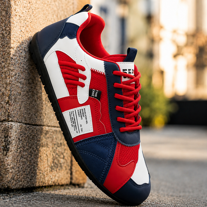 Ashcroft | Retro Colour Block Trainers