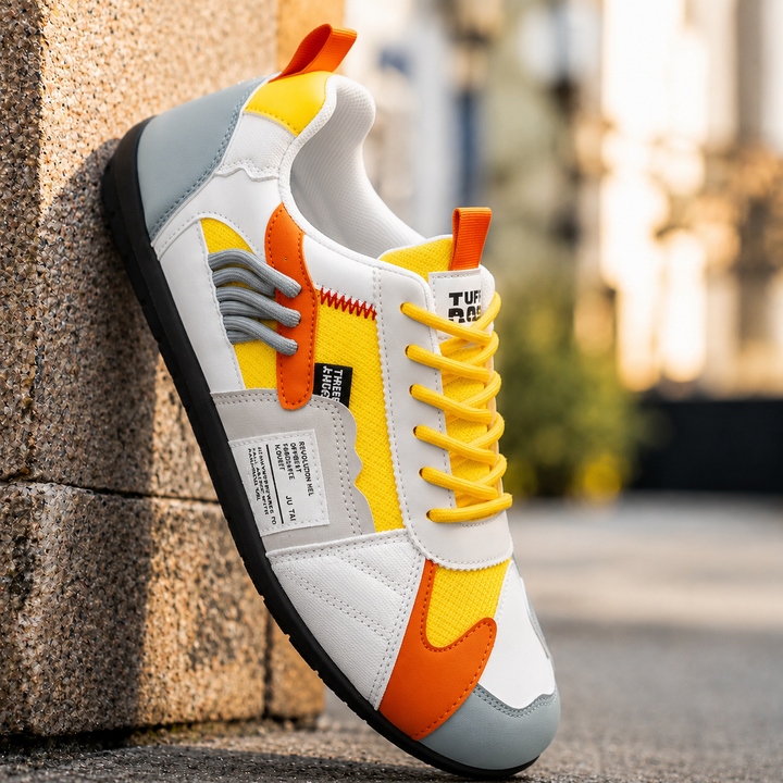 Ashcroft | Retro Colour Block Trainers