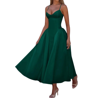 Ashcroft Sleeveless Waist-Cinched Maxi Dress – view 6