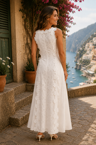 Della | Embroidered Maxi Dress