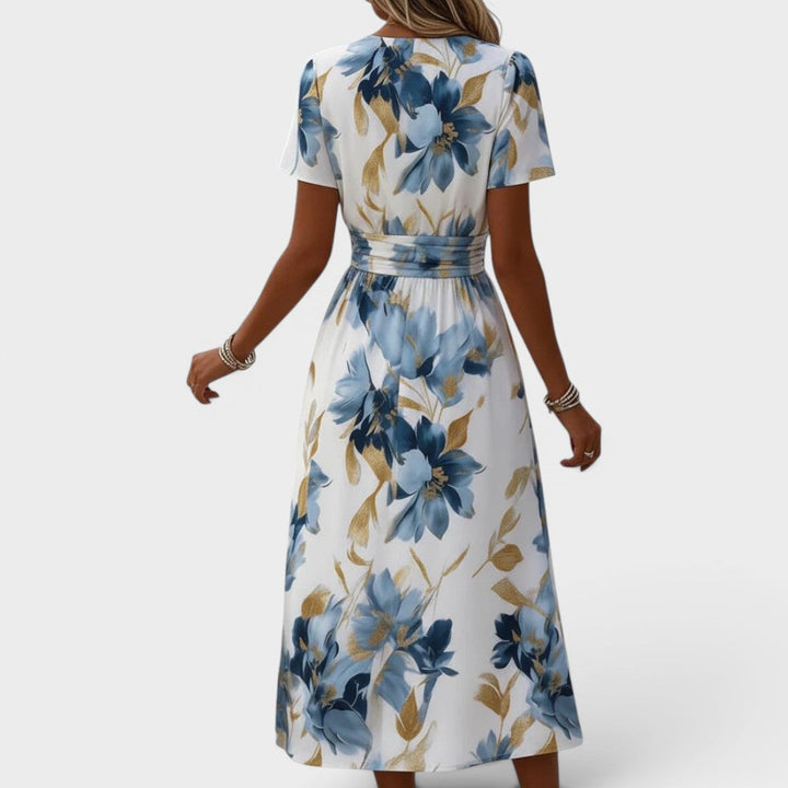 Denise | Floral Midi Dress