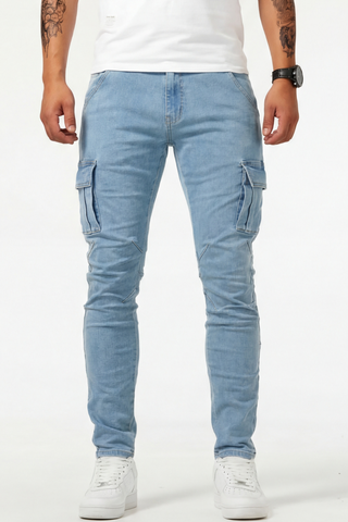 Ashcroft | Men's Stretch Cargo Jeans