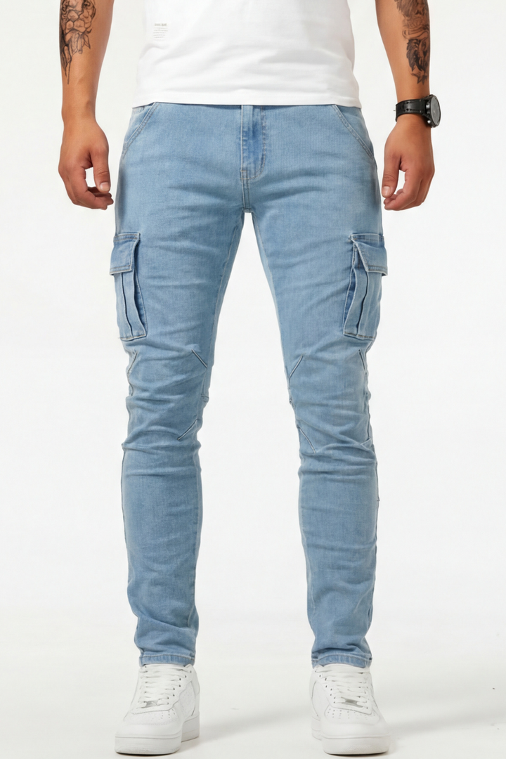 Ashcroft | Men's Stretch Cargo Jeans