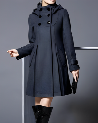 Ashcroft | Long Button-Front Coat