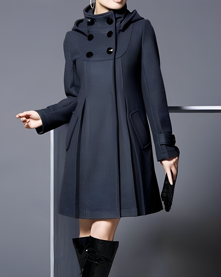 Ashcroft | Long Button-Front Coat