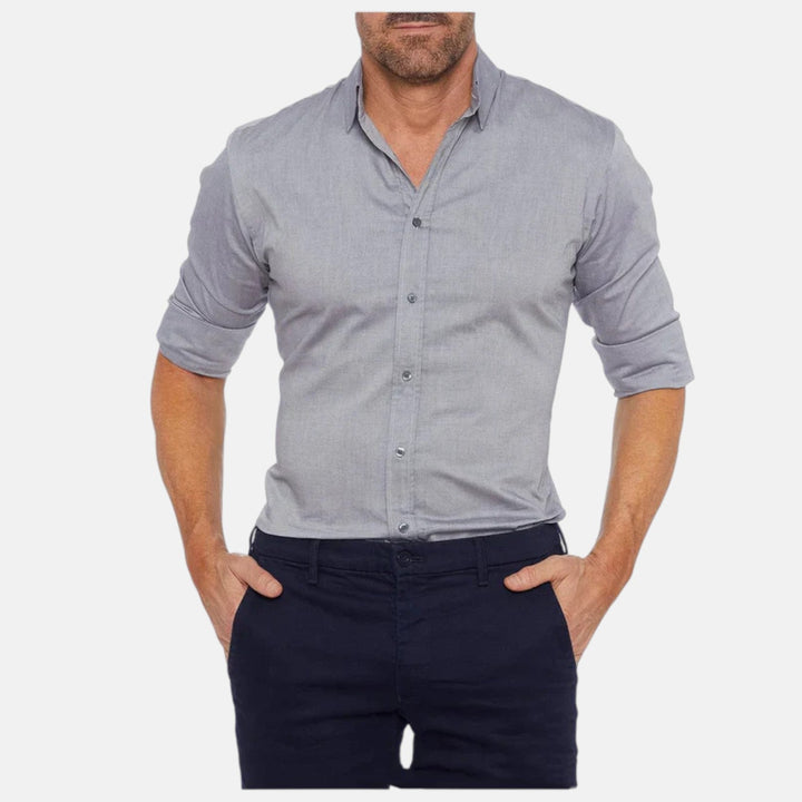 Ashcroft | Rodolfo Zip-Up Shirt