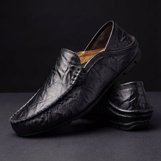 Ashcroft | Genuine Leather Driving Loafers