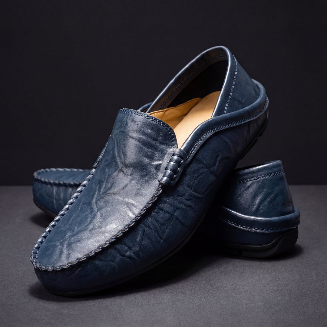 Ashcroft | Genuine Leather Driving Loafers