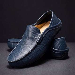 Ashcroft | Genuine Leather Driving Loafers