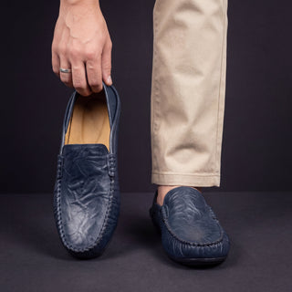 Ashcroft | Genuine Leather Driving Loafers