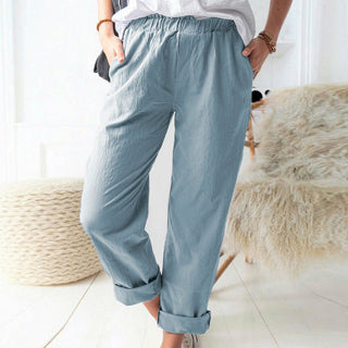 Plain Casual Trousers