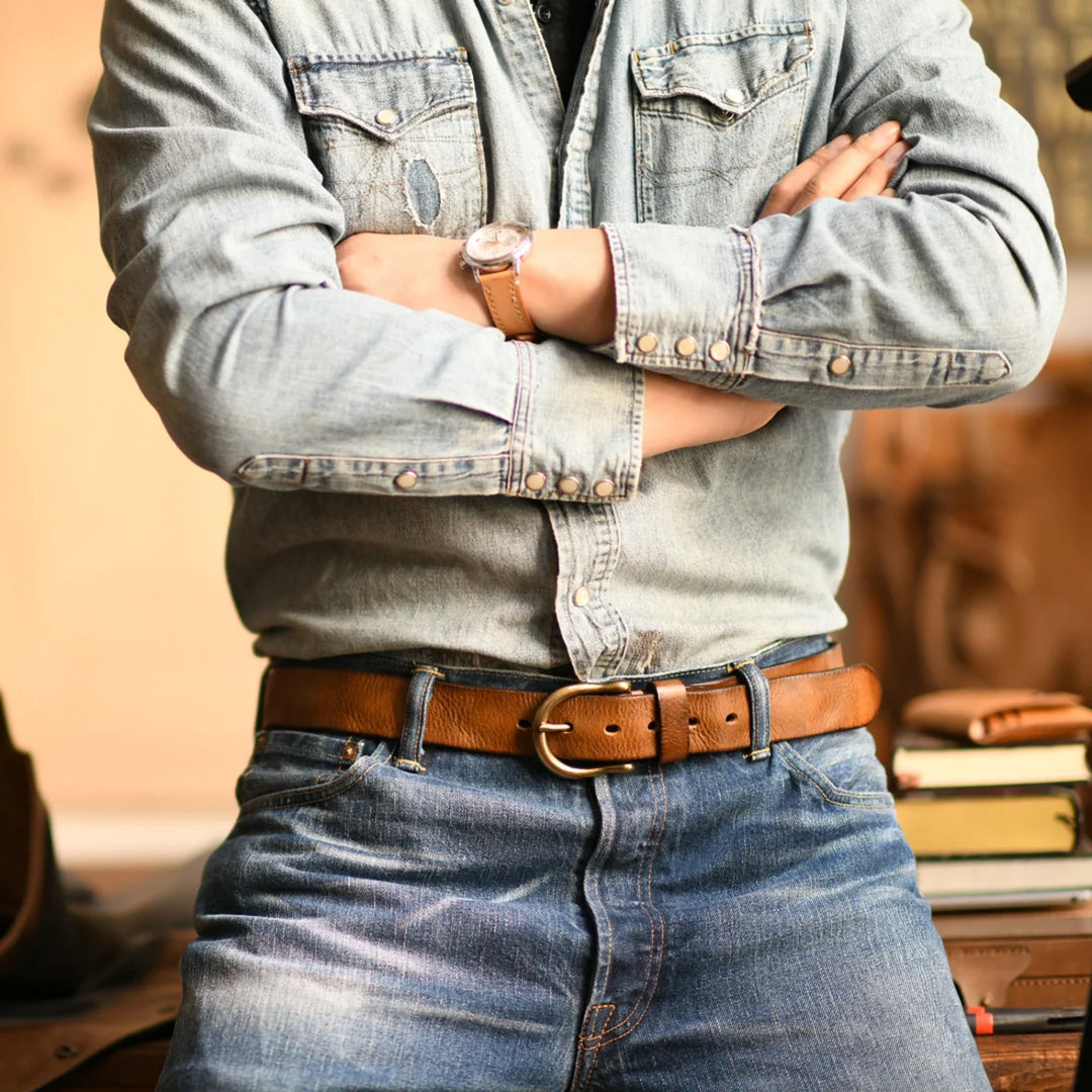 Ashcroft | Bovina Genuine Leather Belt