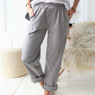 Plain Casual Trousers