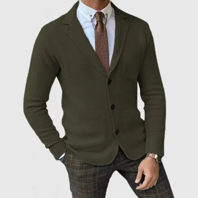 Ashcroft | Bren Men's Casual Slim Blazer with Pockets