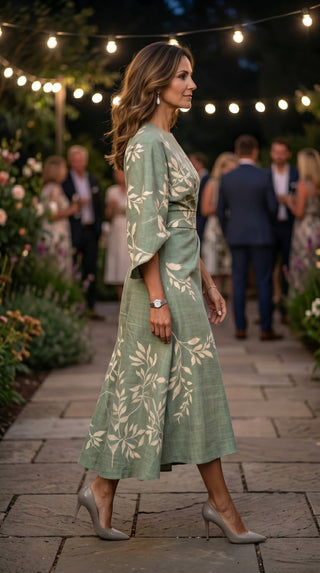 Eden | High-Waist Floral Dress