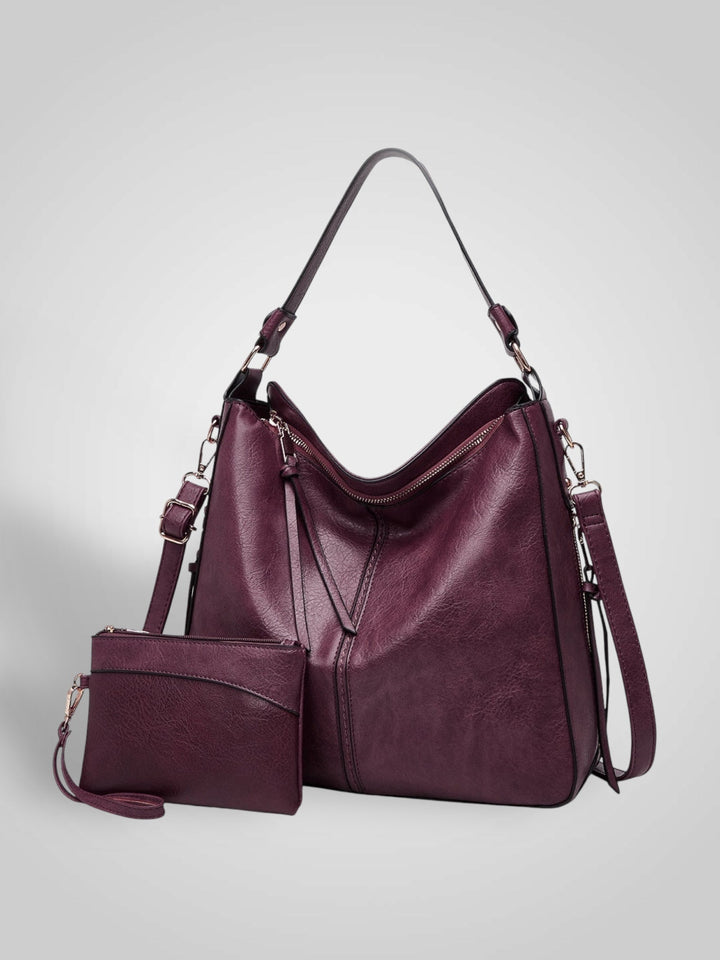Sofía | Anti-Theft Luxury Leather Hobo Bag