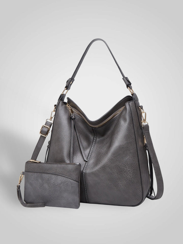Sofía | Anti-Theft Luxury Leather Hobo Bag