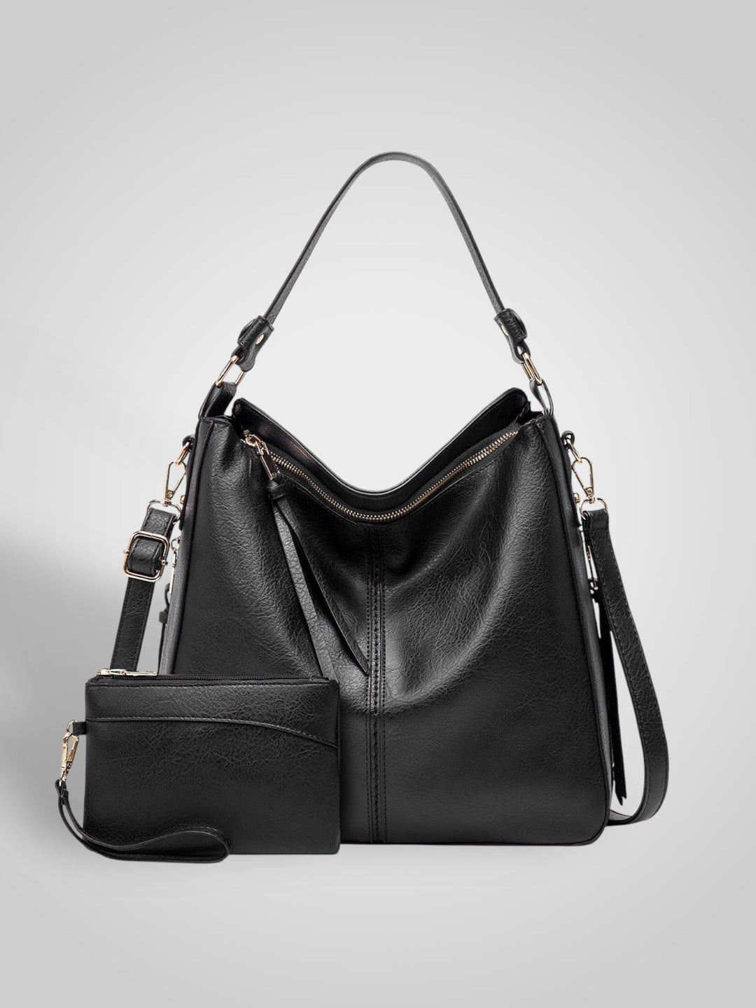 Sofía | Anti-Theft Luxury Leather Hobo Bag