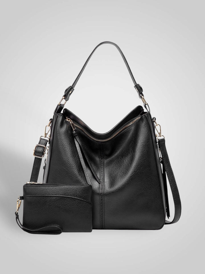 Sofía | Anti-Theft Luxury Leather Hobo Bag
