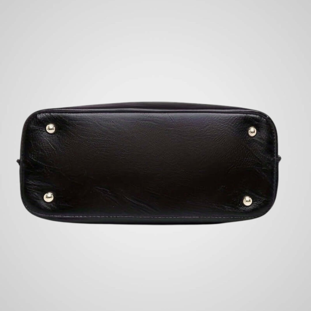 Ana | Two-Tone Leather Bag