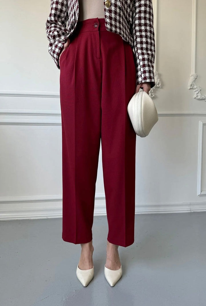 Ashcroft | Classic Slim-Fit Tailored Trousers