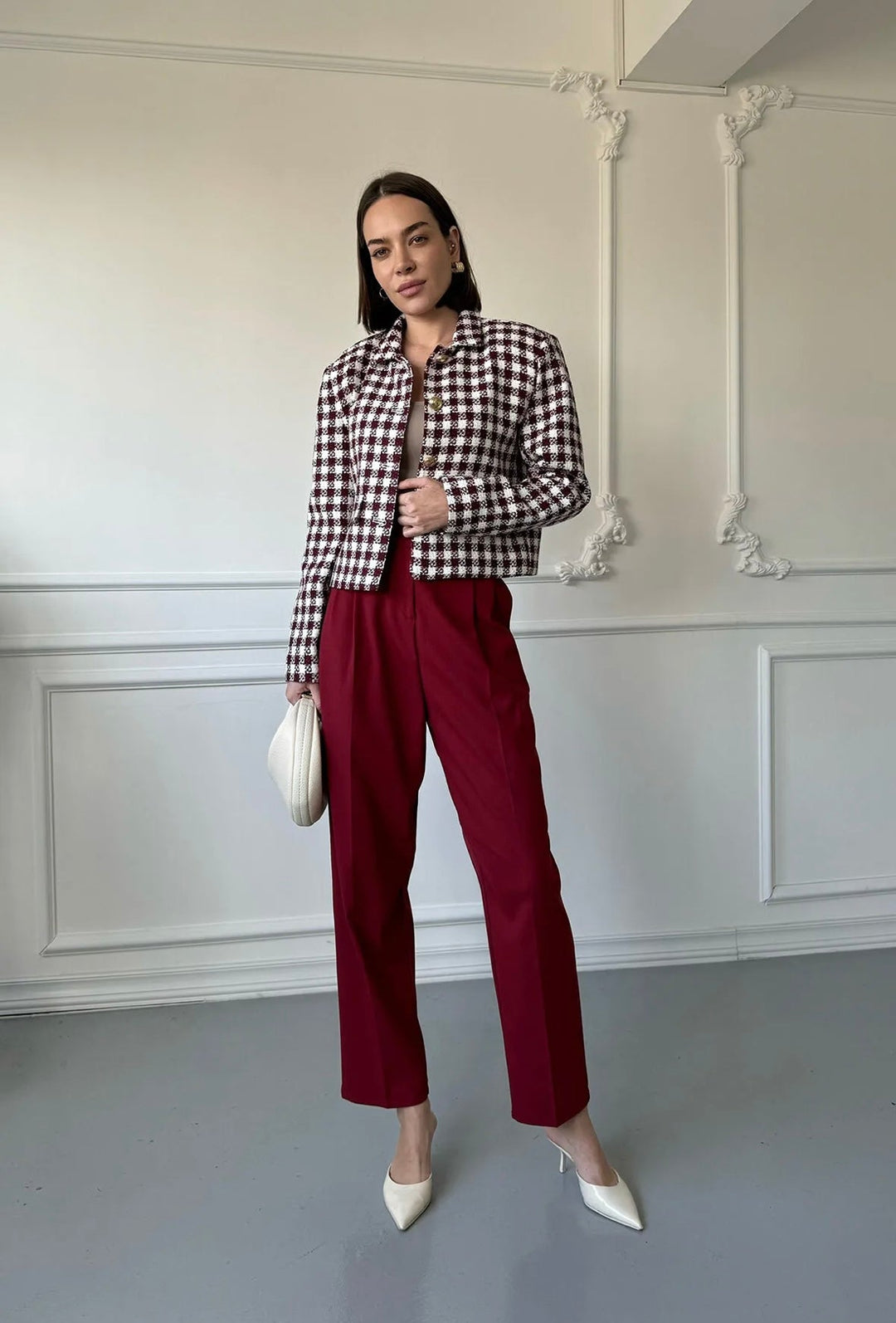 Ashcroft | Classic Slim-Fit Tailored Trousers
