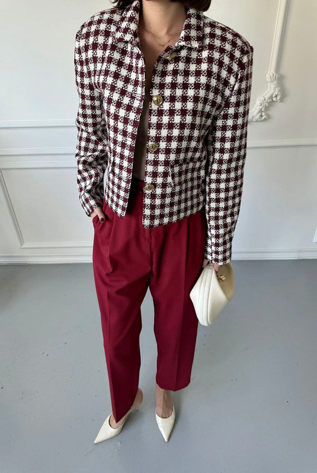 Ashcroft | Classic Slim-Fit Tailored Trousers