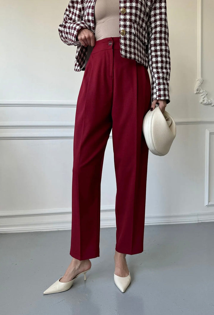 Ashcroft | Classic Slim-Fit Tailored Trousers
