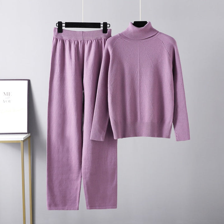 Cazel | Cable Knit Lounge Two-Piece Set