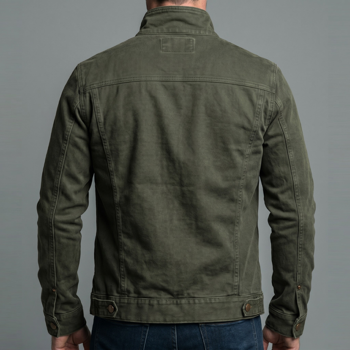 Benedict | Vintage Cotton Zip-Up Jacket
