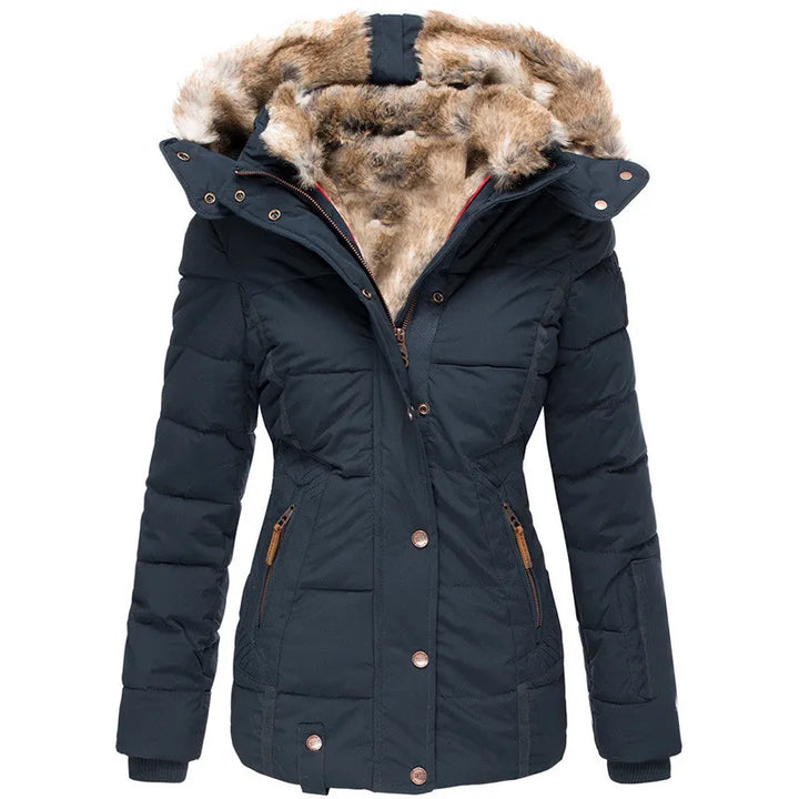 Cazel | Warm Winter Coat with Fur Lining