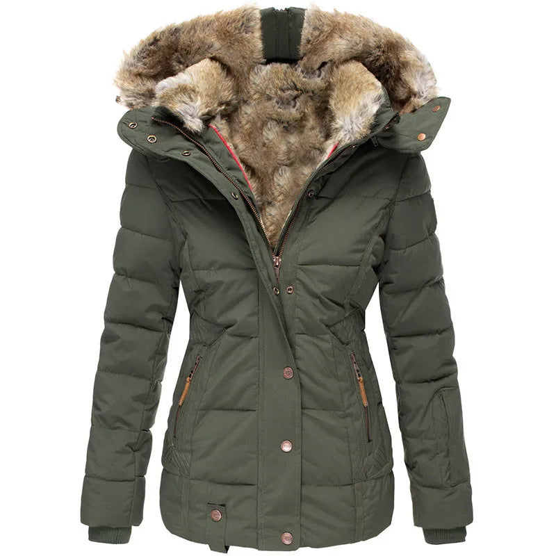 Cazel | Warm Winter Coat with Fur Lining