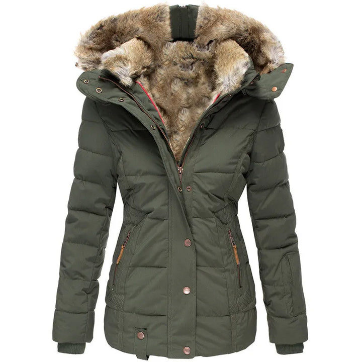 Cazel | Warm Winter Coat with Fur Lining