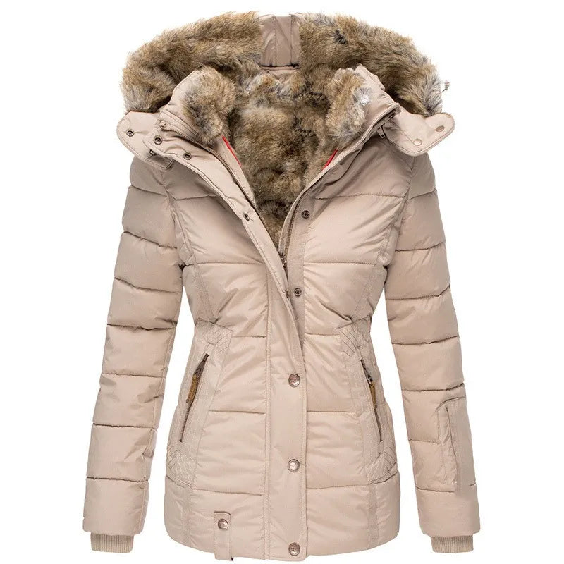 Cazel | Warm Winter Coat with Fur Lining