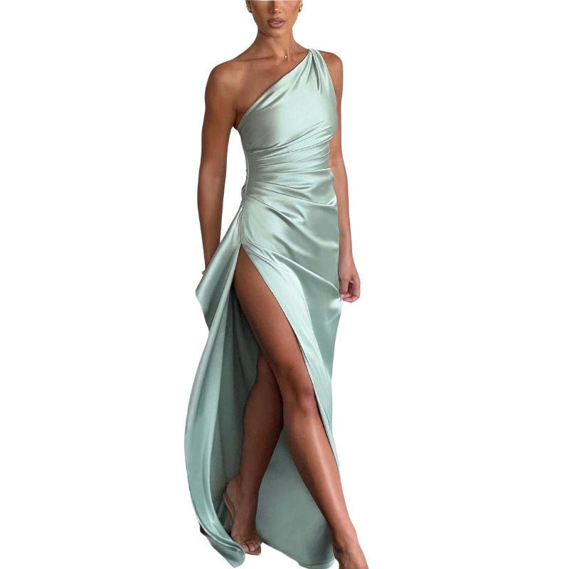 Ashcroft Sophisticated One Shoulder Maxi Dress – view 8