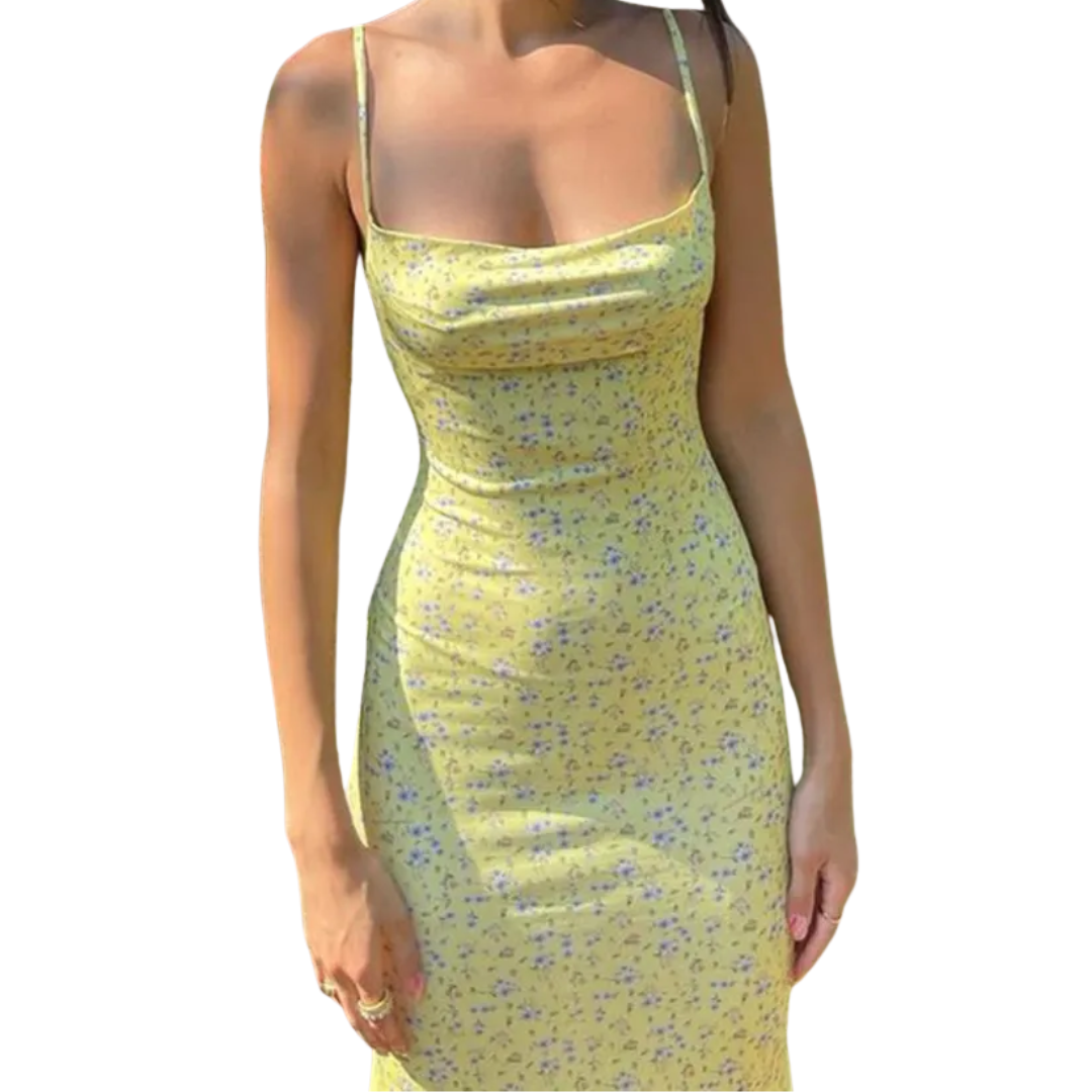 Ashcroft Floral Backless Boho Cami Dress – view 3